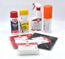 Care and cleaning kit for gliders and planes