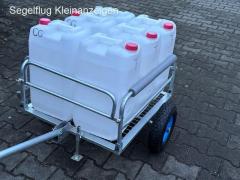 Trolley fuer Wasserkanister inkl.  6x Kanister - 180 l  