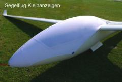 Dust canopy cover for single or two seater gliders