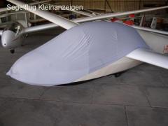 Dust canopy cover for single or two seater gliders