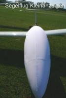 Dust canopy cover for single or two seater gliders