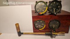 Set Venturi Probe, Speed indicators and Altimeters for Vintage Double Seater