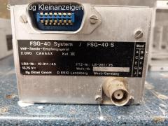 Funkgerät FSG40-S mit Einbaurahmen abzugeben 