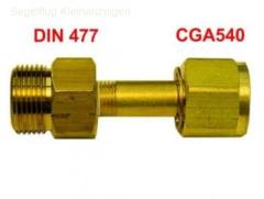 EDS Adapter von DIN-477 auf CGA-540