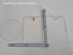 2x Plexiglas Fenster und 1xSichtscheibe 