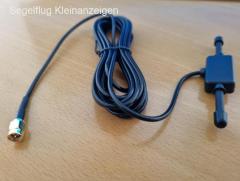 Flarm Dipol Antenne mit 3m Kabel 