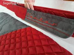 Glider interior upholstery for various types