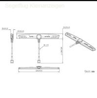 3m Kabel_Flarm Antenne_Flache Ausführung 