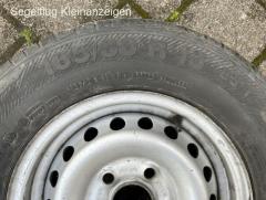 Räder mit Reifen 165R13 für Cobra-Anhänger, 5-Loch