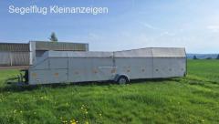 Segelflugzeuganhänger mit Einbauten für Duo Discus zu verkaufen