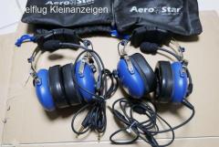 2x Aerostar Headset "child", Kinderheadset 4-10 Jahre