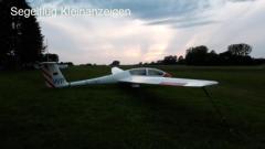 Twin Astir mit Transponder und Anhänger