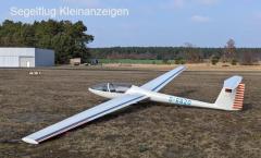 Speed Astir mit neuem ARC (03.2025) und 57mm Instrumenten.
