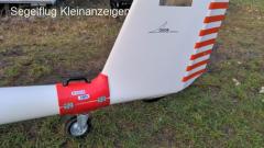Speed Astir mit neuem ARC (03.2025) und 57mm Instrumenten.