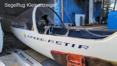 Speed Astir mit neuem ARC (03.2025) und 57mm Instrumenten.