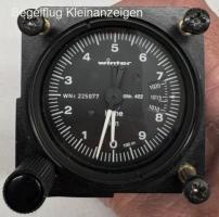 Winter 57mm Altimeter - 4 FGH 20 - Metric Units 