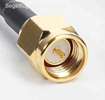 Flarm Dipol Antenne mit 3m Kabel 