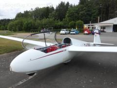 ASK 13 mit Rumpfboot