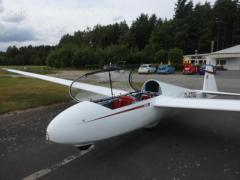 ASK 13 mit Rumpfboot