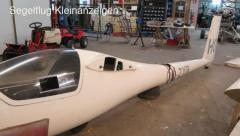 Glasflugel Libelle Club, H205, crashed