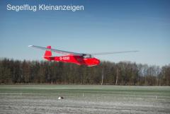 Schöne K-7 Ka-7 Rhönadler flugbereit zu verkaufen mit Anhänger, bewegliches Denkmal