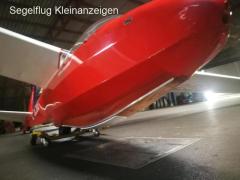 Schöne K-7 Ka-7 Rhönadler flugbereit zu verkaufen mit Anhänger, bewegliches Denkmal