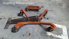 Hallenkuller mit Spornkuller für ein Hauptrad