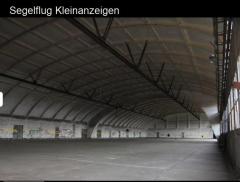 Hallenstellplatz: Eigenstarter, Stemme, Nimbus, Cessna, Doppelmot, Helikopter…