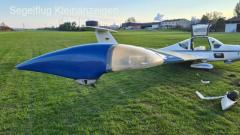 Grob G 109B mit Landeschaden