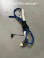 Water filling hose with pump and car plug