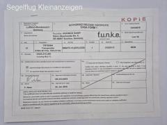 Transponder TRT 800H mit EASA FORM 1 & neuer Transponderantenne 