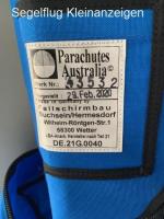 Rettungsfallschirm Thinback T104 wie NEU - 2Stück