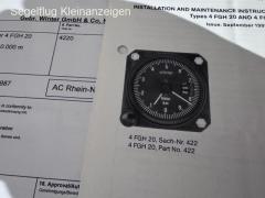 Winter 4 FGH 20 Höhenmesser (57mm) Winter 4 FGH 20 Höhenmesser (57mm)