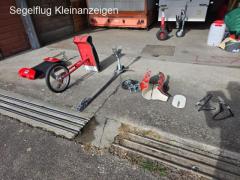 Arcus Heckkuller, Schleppstange, Flügelrad, Mückenputzer, Flügeltücher