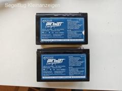 2x Airbatt LIFEPO4 10Ah Avionik Batterie