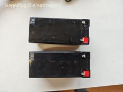 2x Airbatt LIFEPO4 10Ah Avionik Batterie