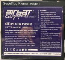 AIRBATT 32Ah LiFePO4-Avionikbatterie