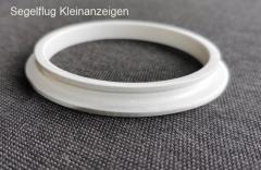 Abdichtung der Wurzelrippen und der QR-Stangen.