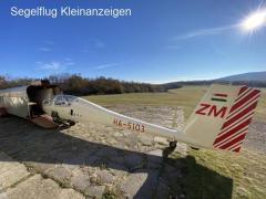 Grob G103 Twin Astir with trailer