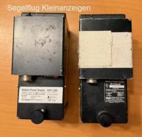 12V Pb Std. Batterien im Halter mit Dittel Ladegerät