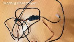 Oudie Schwanenhals Halter, Stromversorgung und Flarmadapter