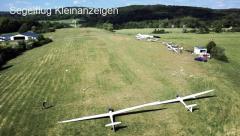 Fliegerlager am Fuße des Westerwald und Einstieg des Sauerlands