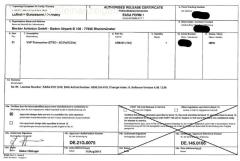 Becker AR6201 with Form 1