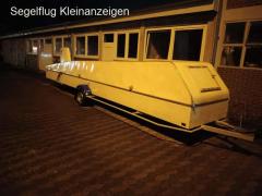 15m Klappdach Anhänger aus 1989