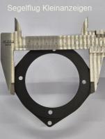 Reduzierring 80mm auf 57mm, Aluminium 