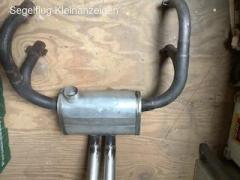 O2 oxygen Botles and Mask and Exhaust fur grob motor 