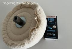 Schwabbelscheibe und Wachs "superfein" 