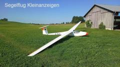 Glasflügel Club Libelle mit Transponder